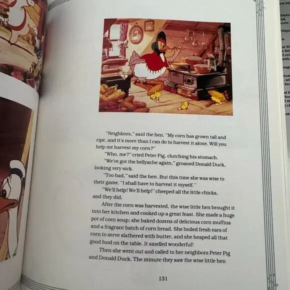 Walt Disney’s Silly Symphonies 1981 Hardcover Book w Dust Jacket Vintage - Picture 10 of 15